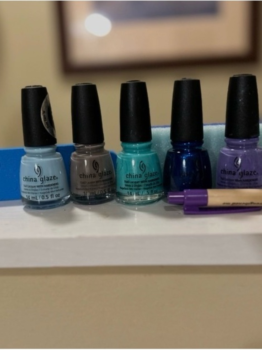China glaze set of four of nail color